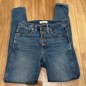 Madewell 10" High Rise Skinny Jean